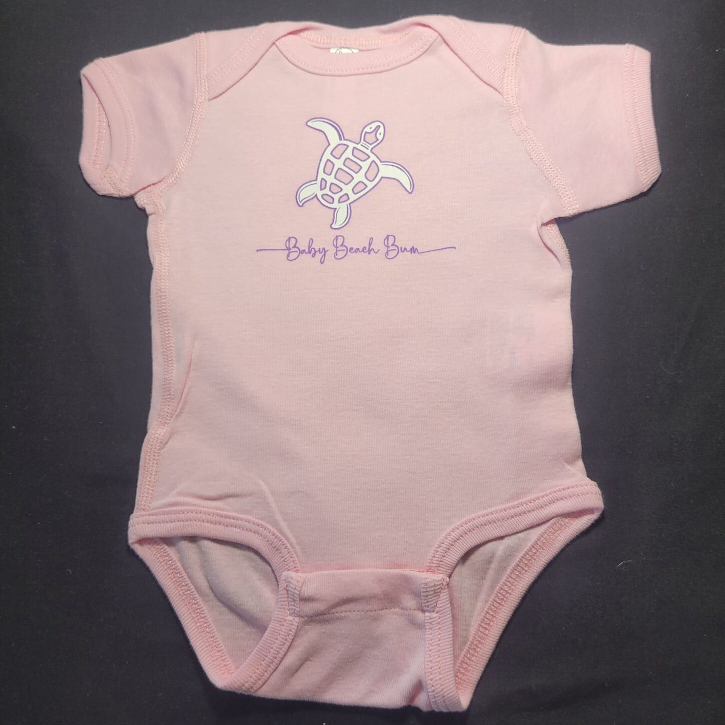 Baby Beach Bum Onesies3 solid colors newborn24mos Mrs.Bum